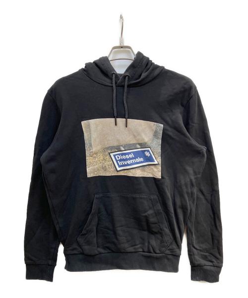 DIESEL（ディーゼル）DIESEL (ディーゼル) プルオーバーパーカー ブラック サイズ:ーの古着・服飾アイテム