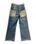 SLY (スライ) DOUBLE BELT WIDE FLARE PT-C インディゴ サイズ:1：4500円