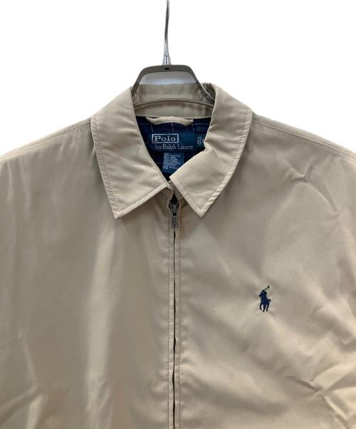 POLO RALPH LAUREN（ポロ・ラルフローレン）POLO RALPH LAUREN (ポロ・ラルフローレン) スイングトップ ベージュ サイズ:Mの古着・服飾アイテム