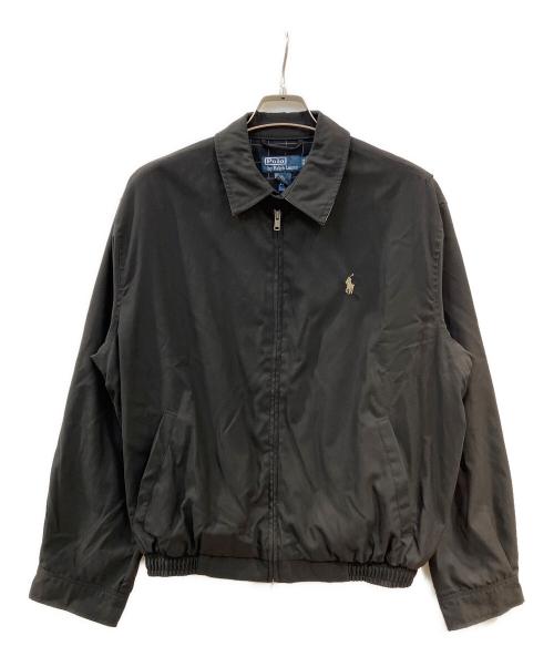 POLO RALPH LAUREN（ポロ・ラルフローレン）POLO RALPH LAUREN (ポロ・ラルフローレン) スイングトップ ブラック サイズ:Mの古着・服飾アイテム