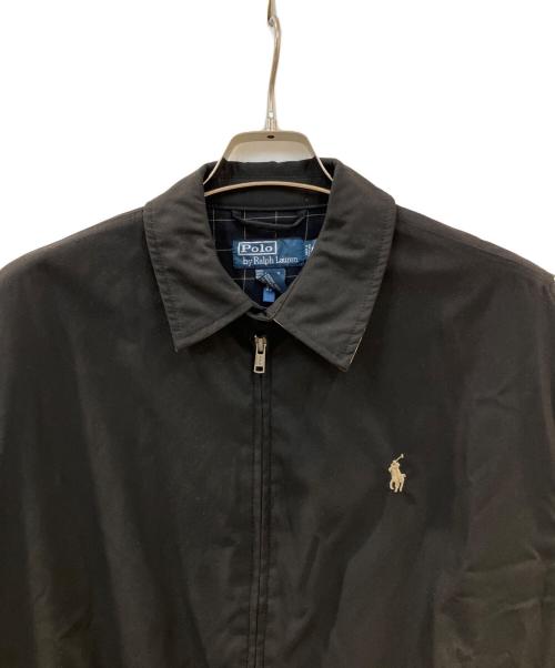 POLO RALPH LAUREN（ポロ・ラルフローレン）POLO RALPH LAUREN (ポロ・ラルフローレン) スイングトップ ブラック サイズ:Mの古着・服飾アイテム
