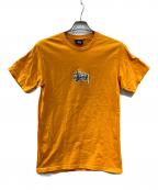 stussyステューシー）の古着「Prism Logo T-Shirt」｜オレンジ