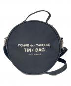 COMME des GARCONSコムデギャルソン）の古着「TINY BAG ラウンドショルダーバッグ」｜ブラック
