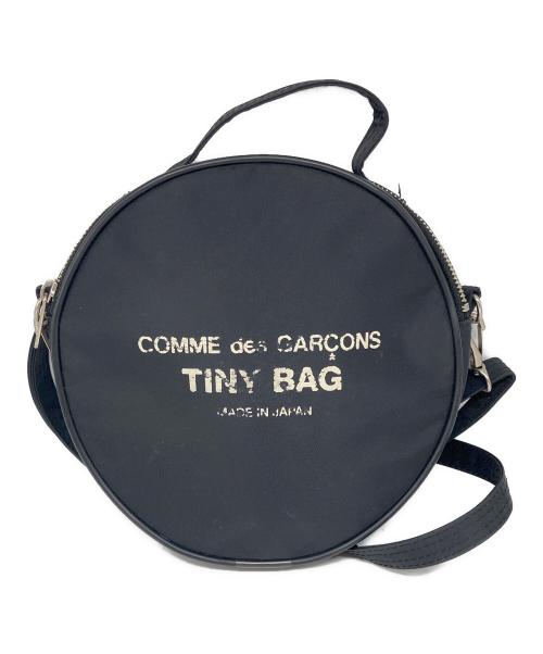 COMME des GARCONS（コムデギャルソン）COMME des GARCONS (コムデギャルソン) TINY BAG ラウンドショルダーバッグ ブラックの古着・服飾アイテム