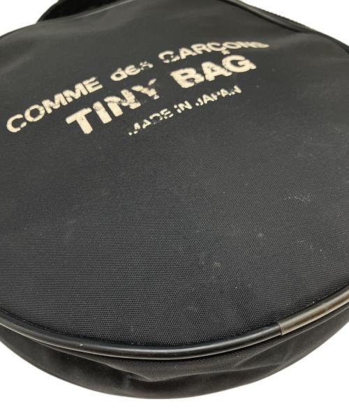 COMME des GARCONS（コムデギャルソン）COMME des GARCONS (コムデギャルソン) TINY BAG ラウンドショルダーバッグ ブラックの古着・服飾アイテム