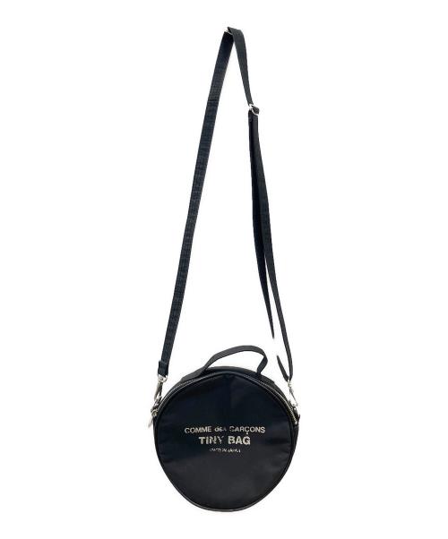 COMME des GARCONS（コムデギャルソン）COMME des GARCONS (コムデギャルソン) TINY BAG ラウンドショルダーバッグ ブラックの古着・服飾アイテム