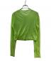 AURALEE (オーラリー) HARD TWIST COTTON GAUZE CARDIGAN グリーン サイズ:1：6000円