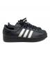 adidas (アディダス) ローカットスニーカー ブラック サイズ:23cm：5000円