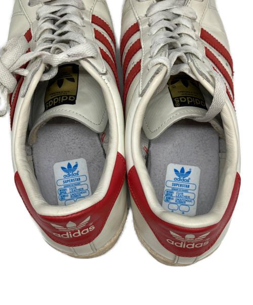 adidas（アディダス）adidas (アディダス) SUPERSTAR ホワイト サイズ:24の古着・服飾アイテム