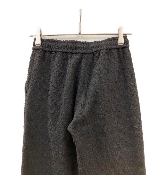 ATTISESSION（アティセッション）ATTISESSION (アティセッション) ツイードパンツ ブラック サイズ:36の古着・服飾アイテム