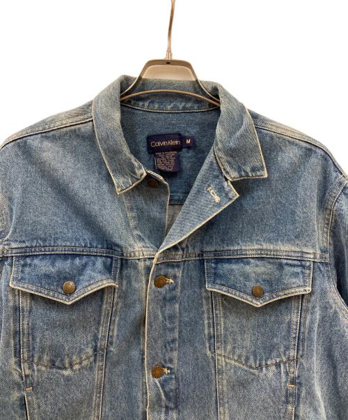 Calvin Klein（カルバンクライン）Calvin Klein (カルバンクライン) デニムジャケット インディゴ サイズ:Mの古着・服飾アイテム