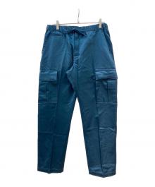 son of the cheese（（サノバチーズ））の古着「SATIN CARGO PANTS サテンカーゴパンツ」｜ネイビー
