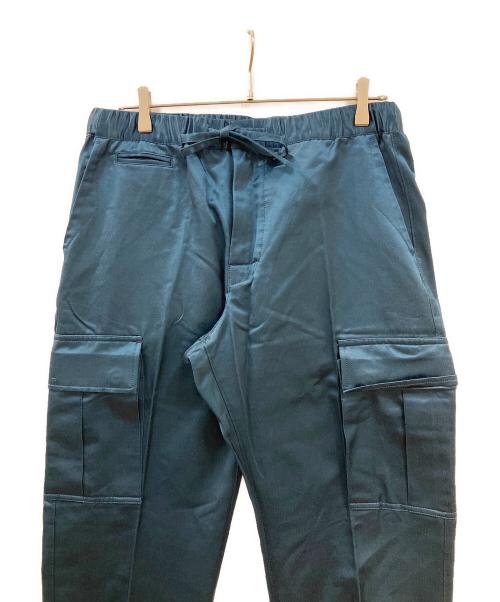 son of the cheese（（サノバチーズ））SON OF THE CHEESE (（サノバチーズ）) SATIN CARGO PANTS サテンカーゴパンツ ネイビー サイズ:Ⅼの古着・服飾アイテム