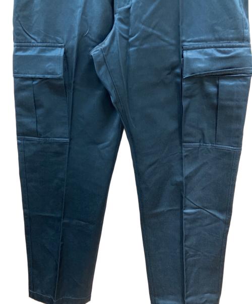 son of the cheese（（サノバチーズ））SON OF THE CHEESE (（サノバチーズ）) SATIN CARGO PANTS サテンカーゴパンツ ネイビー サイズ:Ⅼの古着・服飾アイテム