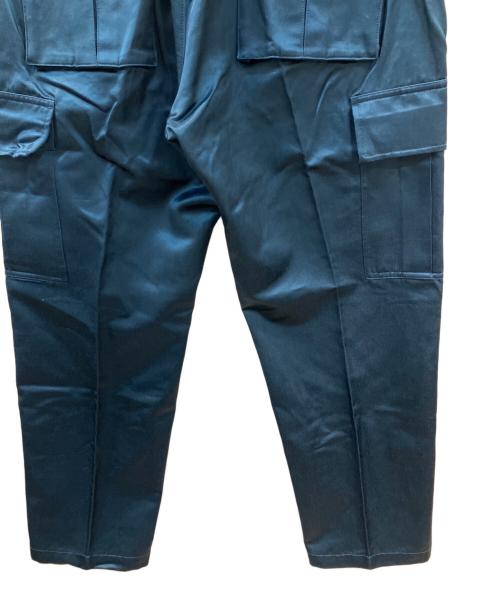 son of the cheese（（サノバチーズ））SON OF THE CHEESE (（サノバチーズ）) SATIN CARGO PANTS サテンカーゴパンツ ネイビー サイズ:Ⅼの古着・服飾アイテム