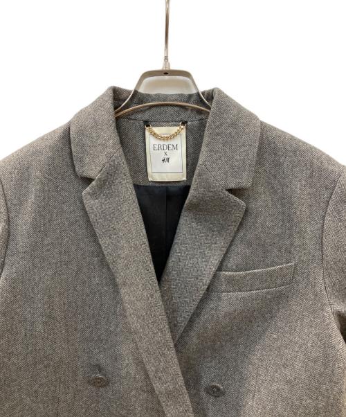 ERDEM（アーデム）ERDEM (アーデム) H&M (エイチアンドエム) コート グレー サイズ:40の古着・服飾アイテム