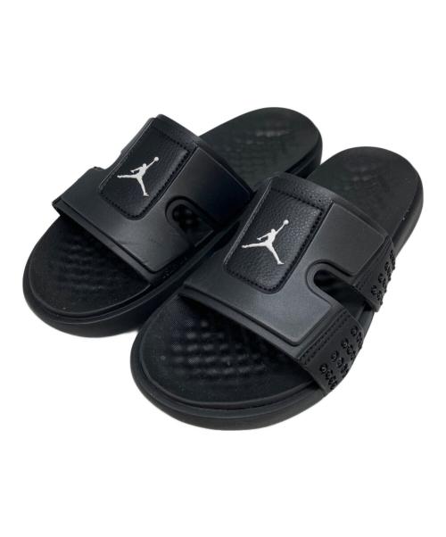 JORDAN（ジョーダン）JORDAN (ジョーダン) HYDRO 8 ハイドロ8 スライドサンダル ブラック サイズ:25cmの古着・服飾アイテム
