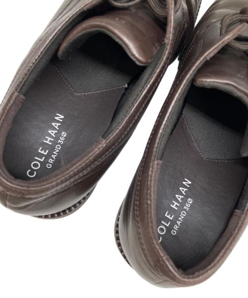 COLE HAAN（コールハーン）COLE HAAN (コールハーン) フレックスグランド360 プレーントゥオックスフォード レザーシューズ ブラウン サイズ:91/2の古着・服飾アイテム