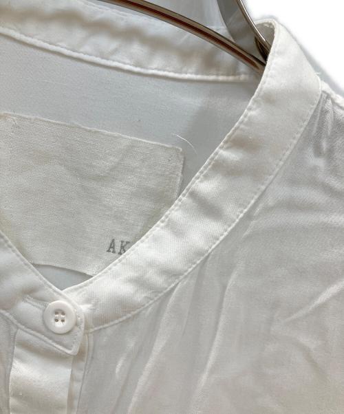 AK+1（エーケーワン）AK+1 (エーケーワン) フロントポケット シャツ ホワイト サイズ:ーの古着・服飾アイテム