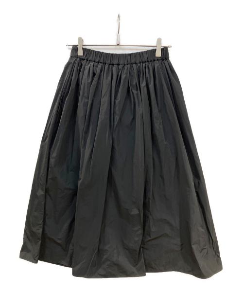 UNITED ARROWS TOKYO（ユナイテッドアローズトウキョウ）UNITED ARROWS TOKYO (ユナイテッドアローズトウキョウ) タフタ ボリュームギャザー スカート ブラック サイズ:38の古着・服飾アイテム
