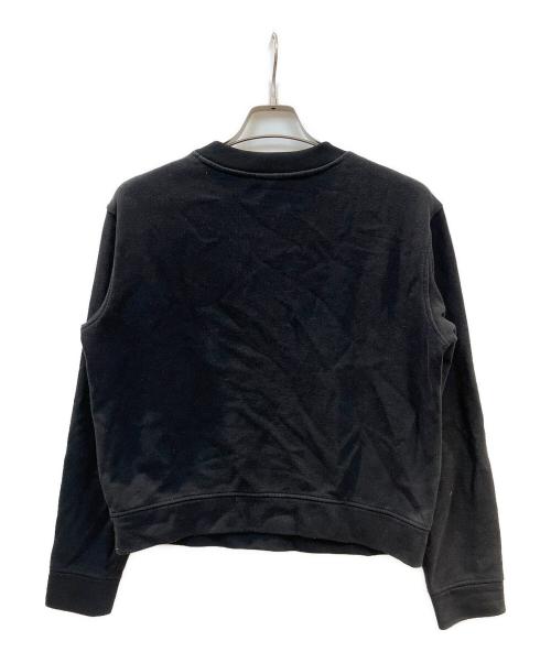 EMPORIO ARMANI（エンポリオ アルマーニ）EMPORIO ARMANI (エンポリオ アルマーニ) クルーネックスウェット ブラック サイズ:44の古着・服飾アイテム