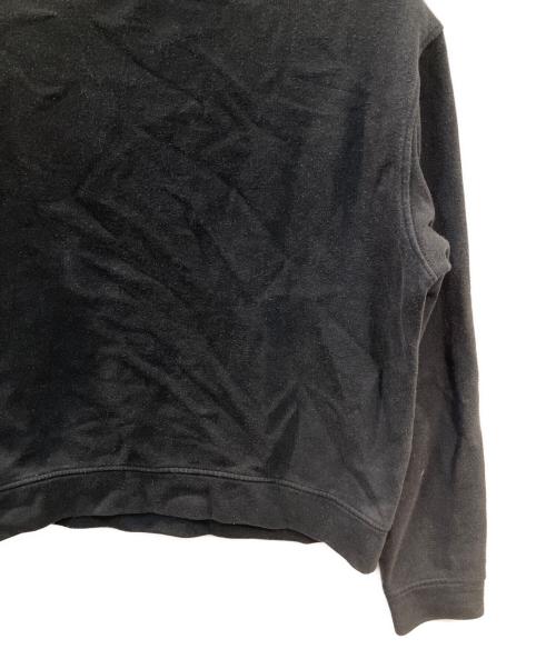 EMPORIO ARMANI（エンポリオ アルマーニ）EMPORIO ARMANI (エンポリオ アルマーニ) クルーネックスウェット ブラック サイズ:44の古着・服飾アイテム