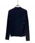 6(ROKU) BEAUTY&YOUTH (ロク ビューティーアンドユース) RIB SHIRT CARDIGAN ネイビー サイズ:FREE：3500円