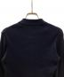 中古・古着 6(ROKU) BEAUTY&YOUTH (ロク ビューティーアンドユース) RIB SHIRT CARDIGAN ネイビー サイズ:FREE：3500円
