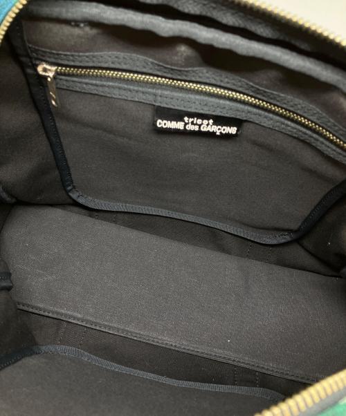 tricot COMME des GARCONS（トリココムデギャルソン）tricot COMME des GARCONS (トリココムデギャルソン) タータンチェックハンドバッグ グリーンの古着・服飾アイテム