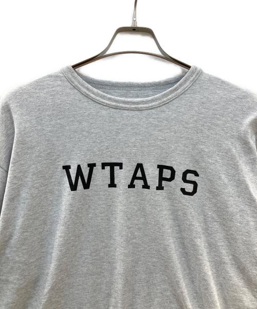 WTAPS（ダブルタップス）WTAPS (ダブルタップス) ACADEMY 01 S/S Tシャツ グレー サイズ:XLの古着・服飾アイテム