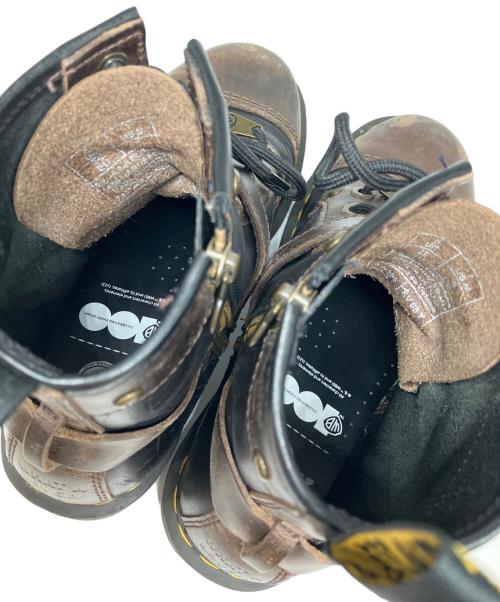 Dr.Martens（ドクターマーチン）Dr.Martens (ドクターマーチン) 460 HARNESS  8ホールブーツ ブラウン サイズ:25cmの古着・服飾アイテム