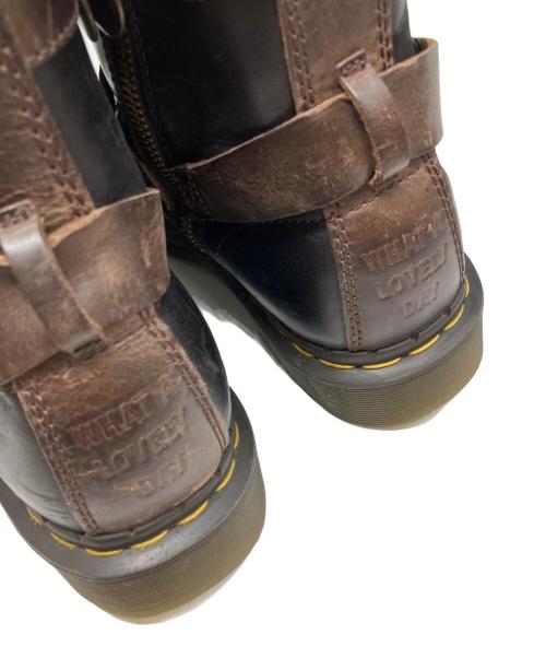 Dr.Martens（ドクターマーチン）Dr.Martens (ドクターマーチン) 460 HARNESS  8ホールブーツ ブラウン サイズ:25cmの古着・服飾アイテム
