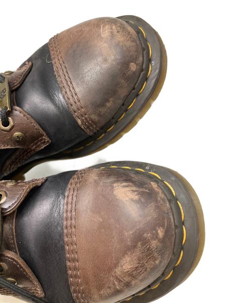 Dr.Martens（ドクターマーチン）Dr.Martens (ドクターマーチン) 460 HARNESS  8ホールブーツ ブラウン サイズ:25cmの古着・服飾アイテム