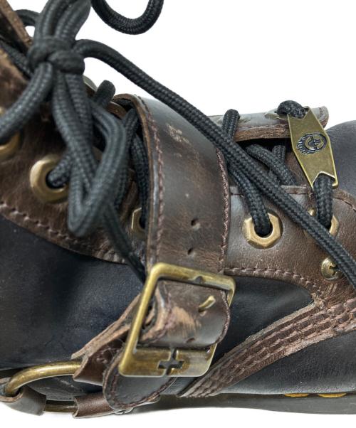 Dr.Martens（ドクターマーチン）Dr.Martens (ドクターマーチン) 460 HARNESS  8ホールブーツ ブラウン サイズ:25cmの古着・服飾アイテム
