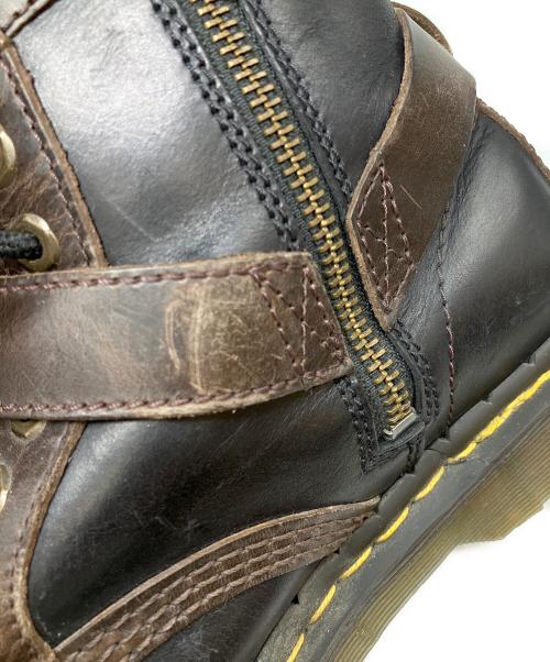 Dr.Martens（ドクターマーチン）Dr.Martens (ドクターマーチン) 460 HARNESS  8ホールブーツ ブラウン サイズ:25cmの古着・服飾アイテム