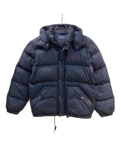 POLO RALPH LAUREN（ポロ・ラルフローレン）POLO RALPH LAUREN (ポロ・ラルフローレン) ダウンジャケット ネイビー サイズ:Mの古着・服飾アイテム