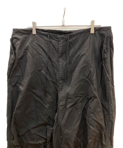 DAN（ダン）DAN (ダン) Snow Camo Trousers ブラック サイズ:FREEの古着・服飾アイテム