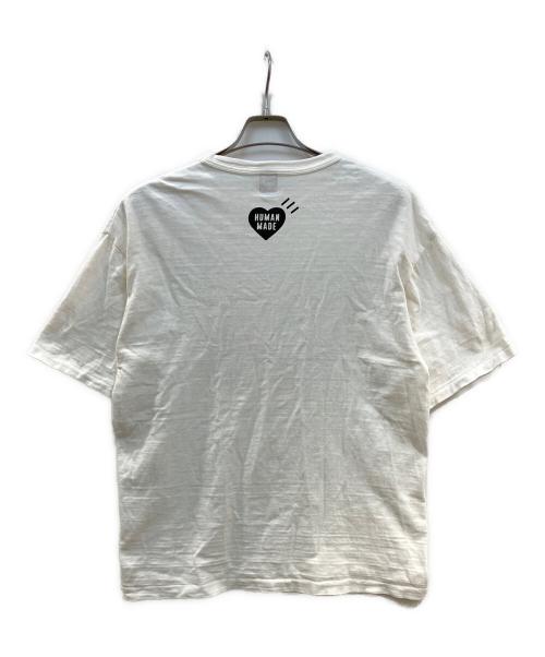 HUMAN MADE（ヒューマンメイド）HUMAN MADE (ヒューマンメイド) ハートロゴTシャツ ホワイト サイズ:ーの古着・服飾アイテム