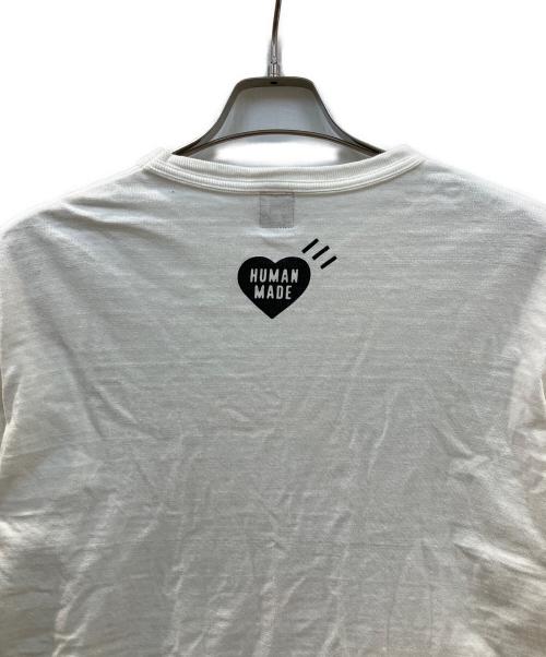 HUMAN MADE（ヒューマンメイド）HUMAN MADE (ヒューマンメイド) ハートロゴTシャツ ホワイト サイズ:ーの古着・服飾アイテム