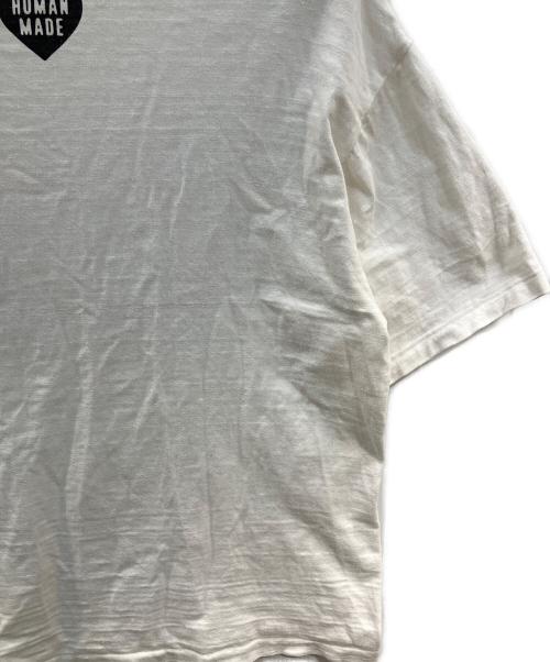 HUMAN MADE（ヒューマンメイド）HUMAN MADE (ヒューマンメイド) ハートロゴTシャツ ホワイト サイズ:ーの古着・服飾アイテム