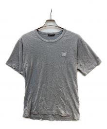 Acne studios（アクネ ストゥディオズ）の古着「NASH FACE PAW17 Tシャツ」｜グレー