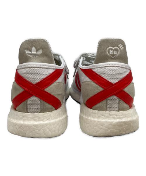 adidas（アディダス）adidas (アディダス) HUMAN MADE (ヒューマンメイド) TOKIO SOLAR トキオ ソーラー ローカットスニーカー ホワイト×レッド サイズ:26.5cmの古着・服飾アイテム