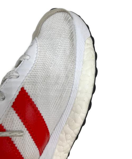 adidas（アディダス）adidas (アディダス) HUMAN MADE (ヒューマンメイド) TOKIO SOLAR トキオ ソーラー ローカットスニーカー ホワイト×レッド サイズ:26.5cmの古着・服飾アイテム
