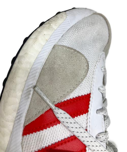adidas（アディダス）adidas (アディダス) HUMAN MADE (ヒューマンメイド) TOKIO SOLAR トキオ ソーラー ローカットスニーカー ホワイト×レッド サイズ:26.5cmの古着・服飾アイテム