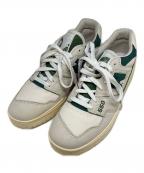 NEW BALANCEニューバランス）の古着「ローカットスニーカー」｜アイボリー×グリーン