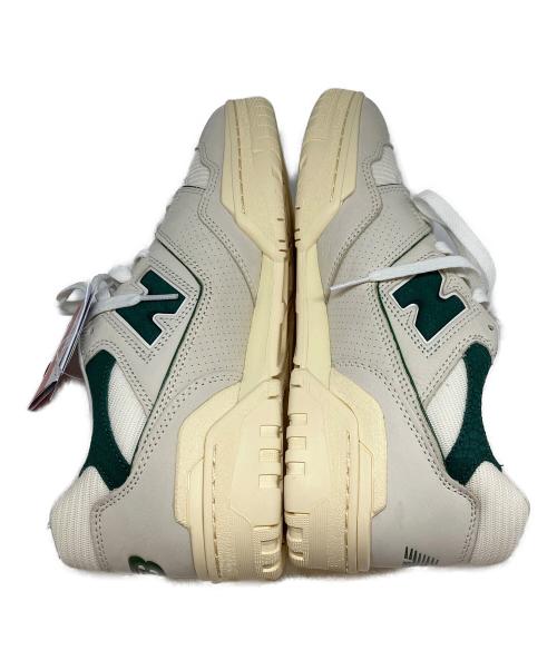 NEW BALANCE（ニューバランス）NEW BALANCE (ニューバランス) ローカットスニーカー アイボリー×グリーン サイズ:27.5cmの古着・服飾アイテム