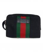 GUCCIグッチ）の古着「シェリーラインウエストバッグ」｜ブラック