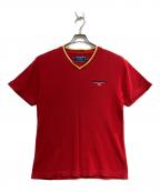 POLO SPORTポロスポーツ）の古着「半袖ニット」｜レッド