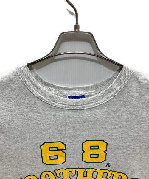 68&BROTHERS（68&ブラザーズ）68&BROTHERS (68&ブラザーズ) Champion (チャンピオン) Tシャツ グレー サイズ:XLの古着・服飾アイテム