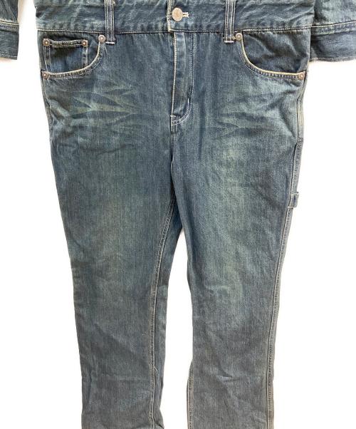 VANSON（バンソン）VANSON (バンソン) デニムオールインワン つなぎ インディゴ サイズ:Mの古着・服飾アイテム